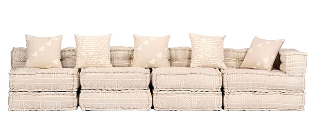 Sofa modułowa Montanex 6D beżowa