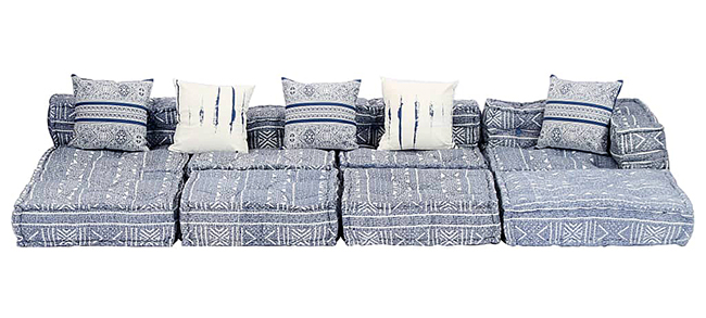 Sofa modułowa Montanex 6D indygo