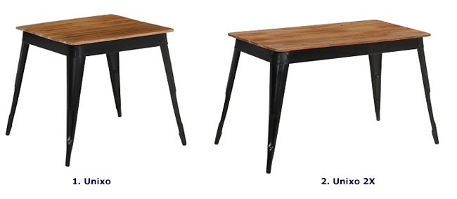 Produkt Stół z litego drewna akacjowego Timber – brązowy - zdjęcie numer 2