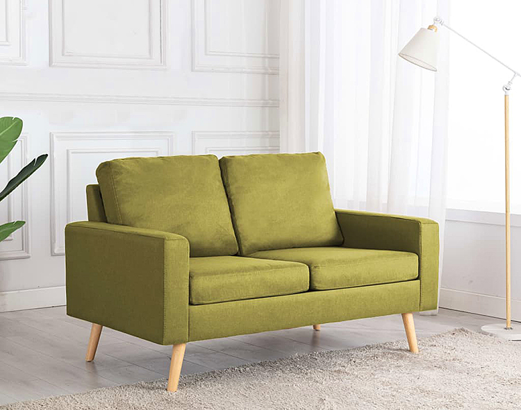 Zielona sofa z tkaniny Muria 2Q