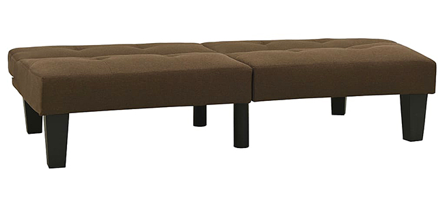 Brązowa rozkładana sofa Mirza 3X