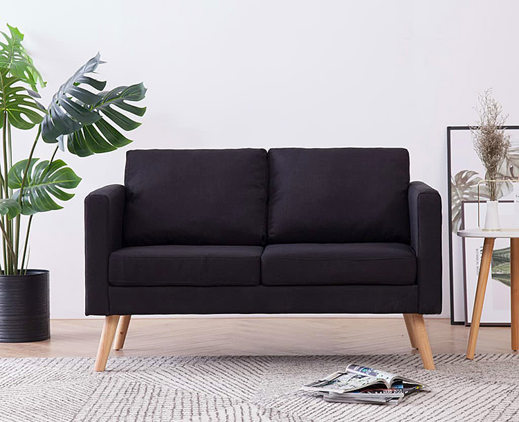 Kanapa Imex 2X 2-osobowa czarna