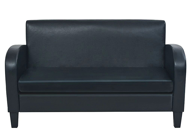 Sofa Atlas 2X dwuosobowa, brązowa