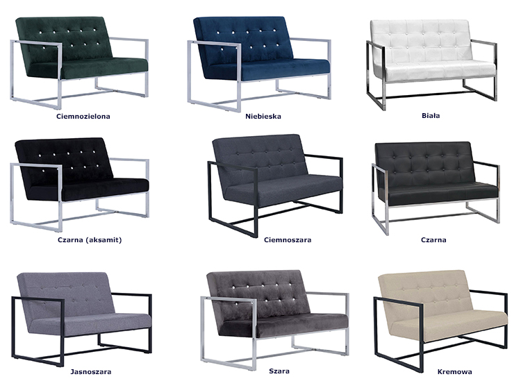 Produkt Zgrabna 2-osobowa sofa Aparro - kremowa - zdjęcie numer 2