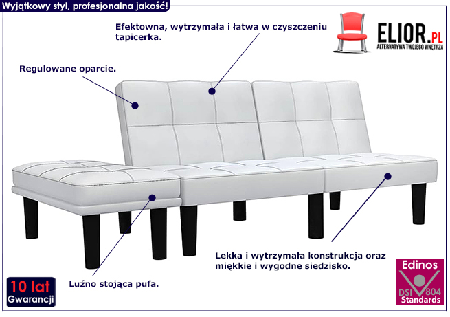 Rozkładana sofa Vortex