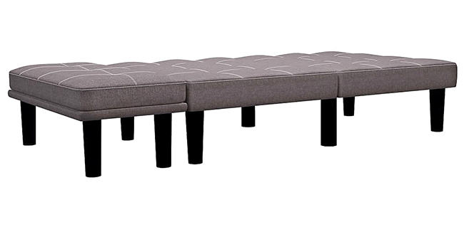 Brązowa sofa Vortex, rozkładana