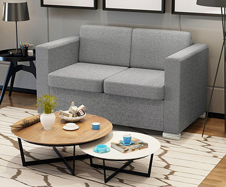 Sofa loftowa jasnoszara Telva 2Q