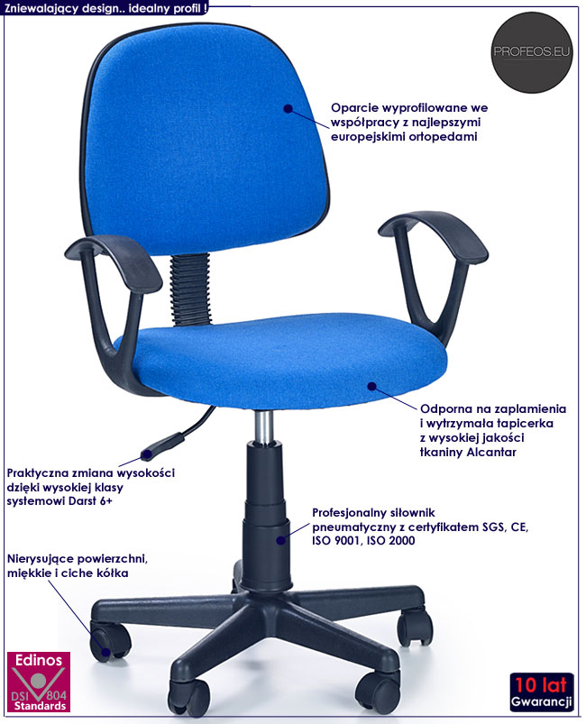 Fotel obrotowy Krola