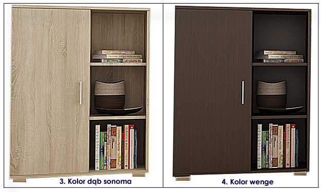 komoda laminowana dąb sonoma Armo