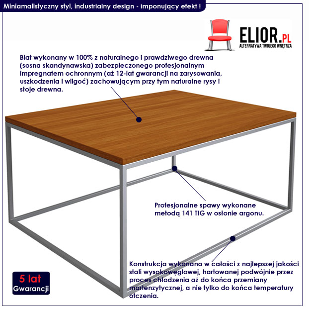 stolik do salonu Gemini 5X