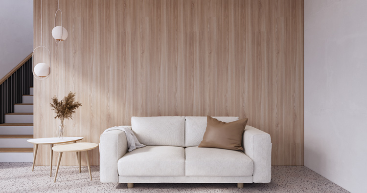 Sofa w stylu japandi